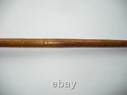 1769-1919 Dartmouth College Indian Head Carved Walking Stick Cane 150th Year