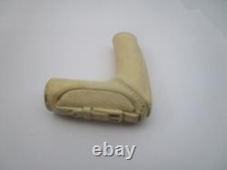 19th C Antique Fancy Carved Walking Stick Cane Top Only Belt Bucke Motif
