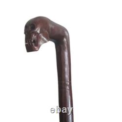 30 Hand Carved Wooden Walking Sticks Various Character Tops. Special