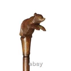 30 Hand Carved Wooden Walking Sticks Various Character Tops. Special