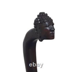 30 Hand Carved Wooden Walking Sticks Various Character Tops. Special