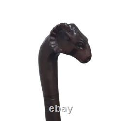 30 Hand Carved Wooden Walking Sticks Various Character Tops. Special