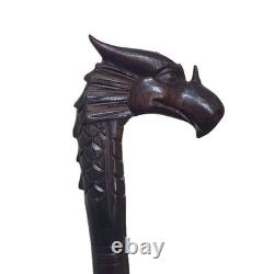 30 Hand Carved Wooden Walking Sticks Various Character Tops. Special