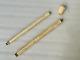 33 inches Vintage Style Camel bone cane foldable walking engraved carvings Stick