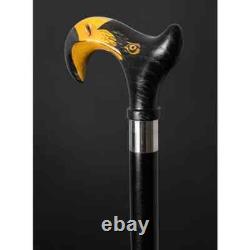 37 Hand-Carved Wooden Walking Stick Cane Stylish Design Vintage for Christmas