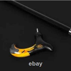 37 Hand-Carved Wooden Walking Stick Cane Stylish Design Vintage for Christmas