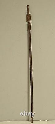 African Cane Wood Carved Walking Stick Tanzania Prestige Cane