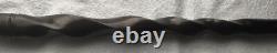 Antique African Carved Mans Head Walking Stick very good used condition