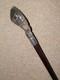 Antique African Walking Stick/Cane With Bovine Horn Carved Tribal Woman Top 83cm