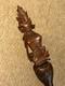 Antique Balinese Walking Stick Cane Hand-Carved Hindu Lunar Goddess Dewi Ratih