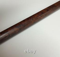 Antique Carved Dog Head Walking Stick/Cane