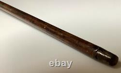 Antique Carved Dog Head Walking Stick/Cane