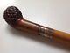 Antique Carved Rootball Topped Walking Cane/Stick
