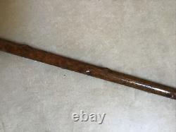 Antique Carved Sailer Head Walking Cane/Stick