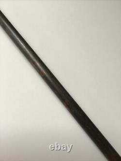 Antique Carved Sunday/Sabbath Walking Cane