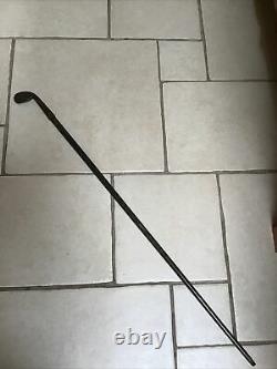 Antique Carved Sunday/Sabbath Walking Cane