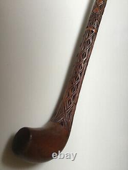 Antique Carved Walking cane/Stick