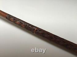 Antique Carved Walking cane/Stick