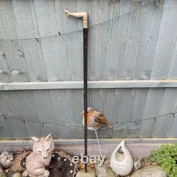 Antique Carved Woman Leg Fancy Fashion Walking Stick/Cane Length 92 cm