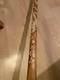 Antique Chinese Dragon Chasing Flaming Pearl Relief Hand Carved Walking Stick