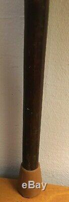 Antique Folk Art Cane Walking Stick Carved Dragon Tiger Chinese Japanese Asian