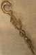 Antique Fully Hand-Carved Hardwood African Zambian Nyami Nyami Walking Stick
