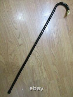 Antique Hand Carved Horse Head Cane Walking Stick