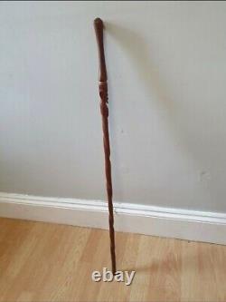 Antique Hand-Carved Tribal Walking Stick