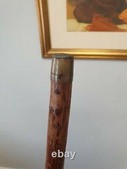 Antique Hand-Carved Walking Stick
