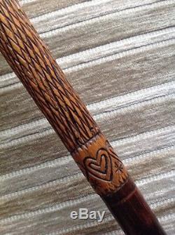 Antique Hand carved Walking Stick