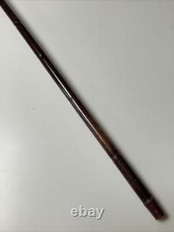 Antique Japanese Carved Dress Cane