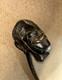 Antique Large Walking Stick / Cane Grotesque Hand-Carved African Man's Head