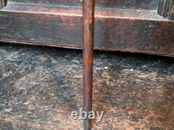 Antique Malaysian Carved Walking Cane / Stick