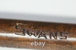 Antique Native American Dartmouth Fraternity College Carved Wood Walking Stick