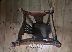 Antique Oak Umbrella Walking Stick Stand, Carved Feature Panels XMAS PRICE DROP