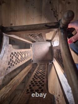 Antique Oak Umbrella Walking Stick Stand, Carved Feature Panels XMAS PRICE DROP