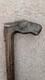 Antique Olive Wood Greek Kepkypa Corfu Walking Stick Hand-Carved Horse Handle