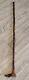 Antique Treen Rustic Walking Stick Hand Carved Human Foot Handle One Piece 86cm