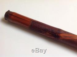 Antique/Vintage Japanese Carved Bamboo Cane