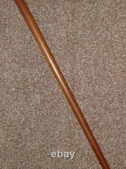 Antique Walking Stick/Cane With Carved Barley Twist Handle 93cm Tall