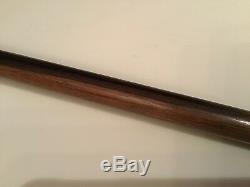 Antique Walking Stick With Carved Collar