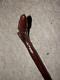 Antique Walnut Walking Stick/Cane With Hand-Carved Upturned Boot Handle 100cm