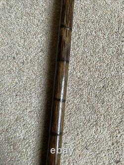 Antique silver collar Vintage Walking Stick Cane Carved Ornate