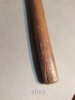 Antique /vintage Carved wooden snake cane/walking Stick