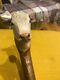 Beautiful Carved Bulls head Walking Stick / Staff 48 Inches Made By C Warrrdner