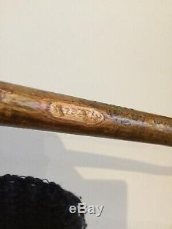 Beautiful Hand carved BullsHead Walking Stick/ Staff