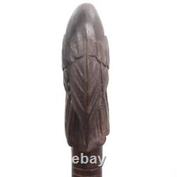 Bird Head Handle Walking Cane Stick Hand Carved Wooden Walking Stick X Mass A