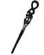 Black African Elephant Head Carved Walking Stick 38 Ceremonial Men Walking Cane