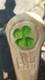 Blackthorn Walking Stick 39 Inches, Celtic Badge Hand Carved Into The Stick