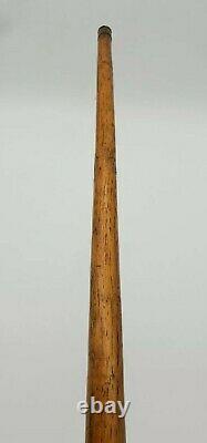 Boer War British Army Dutch POW Hand Carved Walking Stick Male Bust Handle LOOK